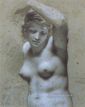  nue - Mujer nue en buste Romántica Pierre Paul Prud hon